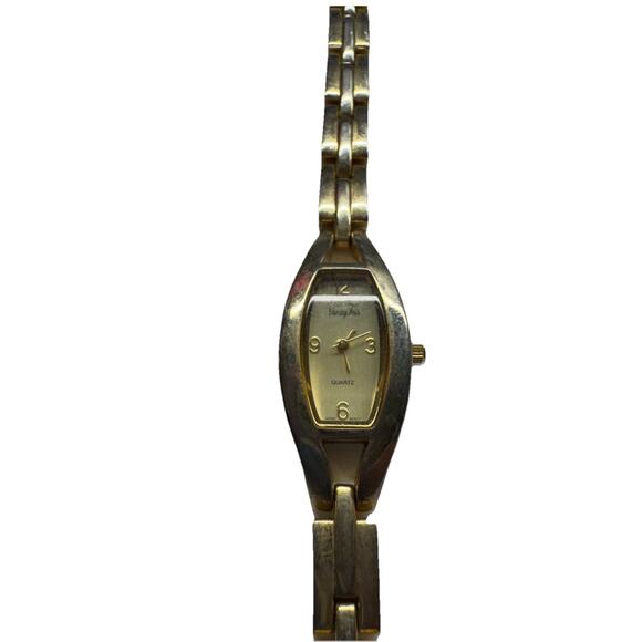 Lot Of 5 Assorted Women’s Wrist Watches Gold Tone Bling All Working main image 7